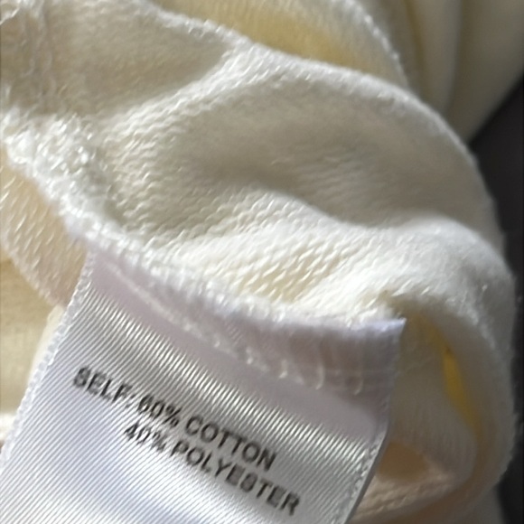 Jane + Delancey Cream Boat Neck 3/4 Length Sleeve Top with Button Detail - Picture 4 of 4